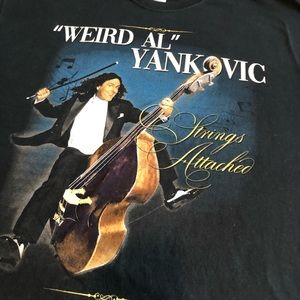 Weird Al Yankovic  XL  tour tee-shirt